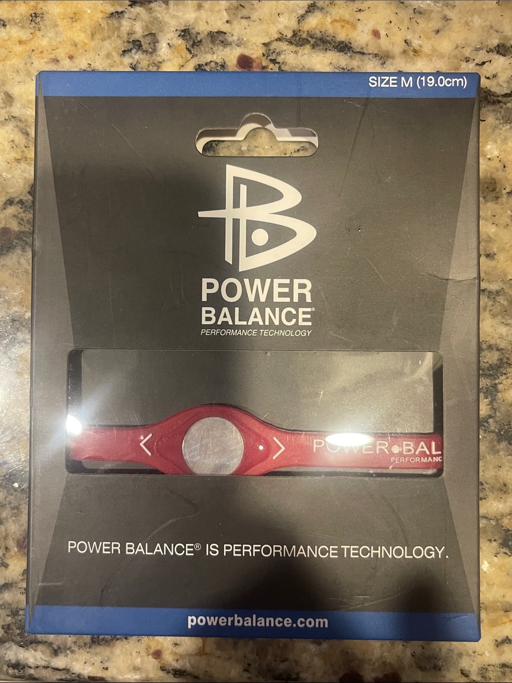 Red Performance Wristband - Size M